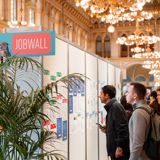 Foto Jobwall im Festsaal